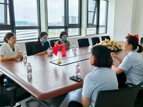 擦亮文明窗口 展示行业形象 | 党建结对聚合力 业务帮扶共提升——青岛市公卫临床中心机关第四党支部持续开展党建1+1联建活动