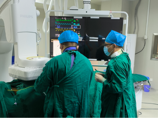 青岛市第六人民医院首次开展经颈静脉肝静脉压力梯度测定（HVPG）
