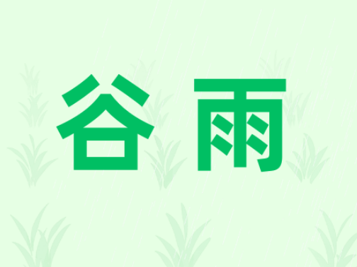 谷雨养生正当时 | 健脾祛湿护健康