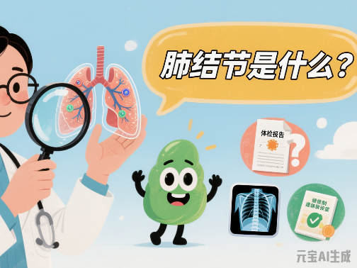 体检发现肺结节莫慌，哪些结节需要处理，看专家怎么说